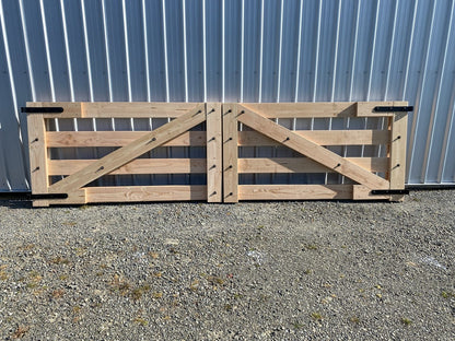 Leeston 4 rail - Farm entry gates 3600-4200mm x 1020 high