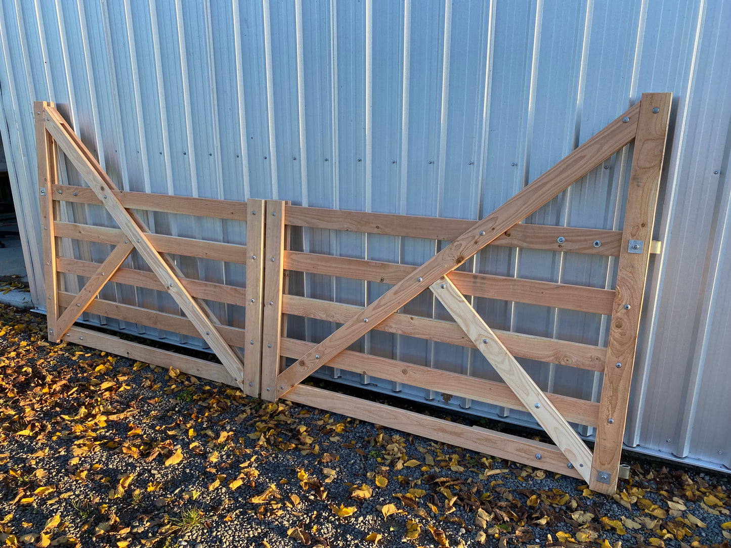 Doyleston - Farm/Driveway 5 rail gates High Ends - 3600-4800mm wide