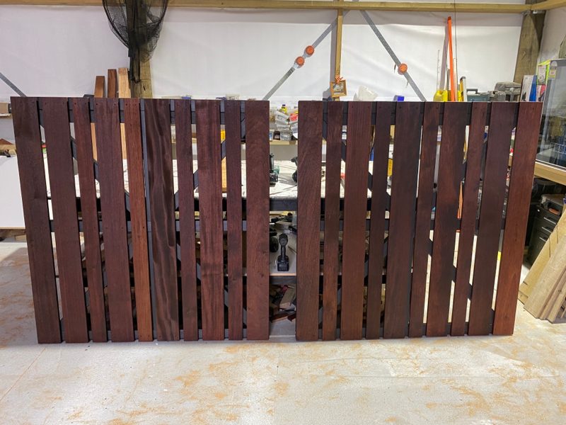 Kwila driveway gates 2700-3900mm