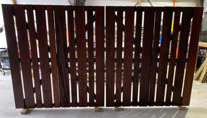 Kwila driveway gates 2700-3900mm